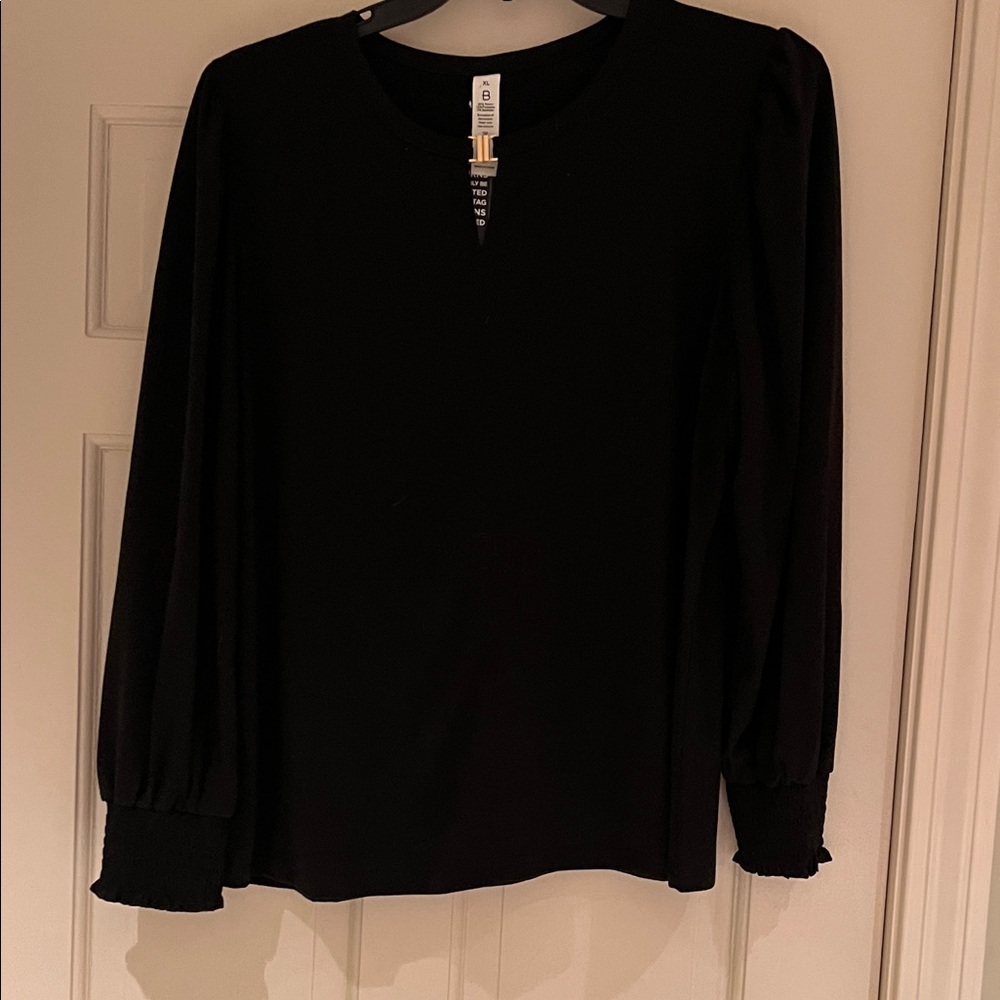 Elegant Black Women's Top